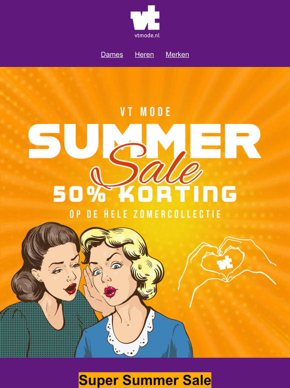Shop de HELE zomercollectie met 50% korting 😱