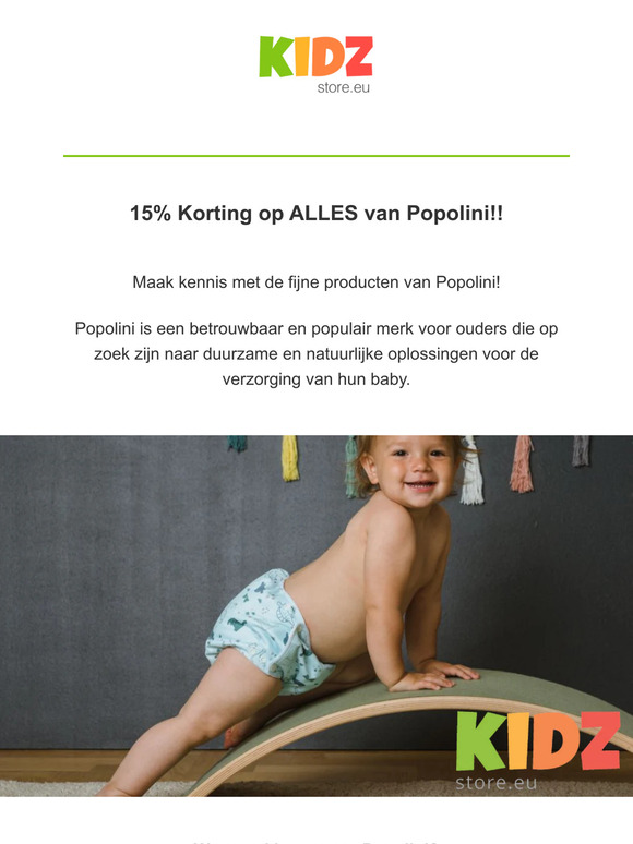 😍Maak kennis met POPOLINI! 15% korting op alles van POPOLINI😍