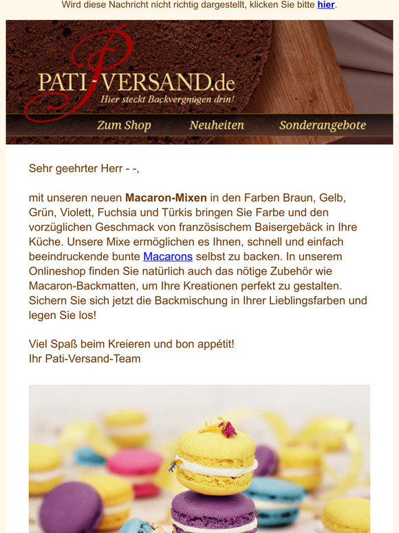 Farbenfrohe Macarons leicht gemacht – Unsere neuen Macaron Mixe sind da!