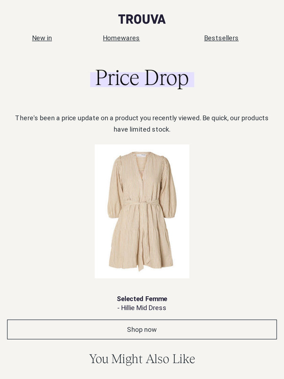 There's still time to save on - Hillie Mid Dress