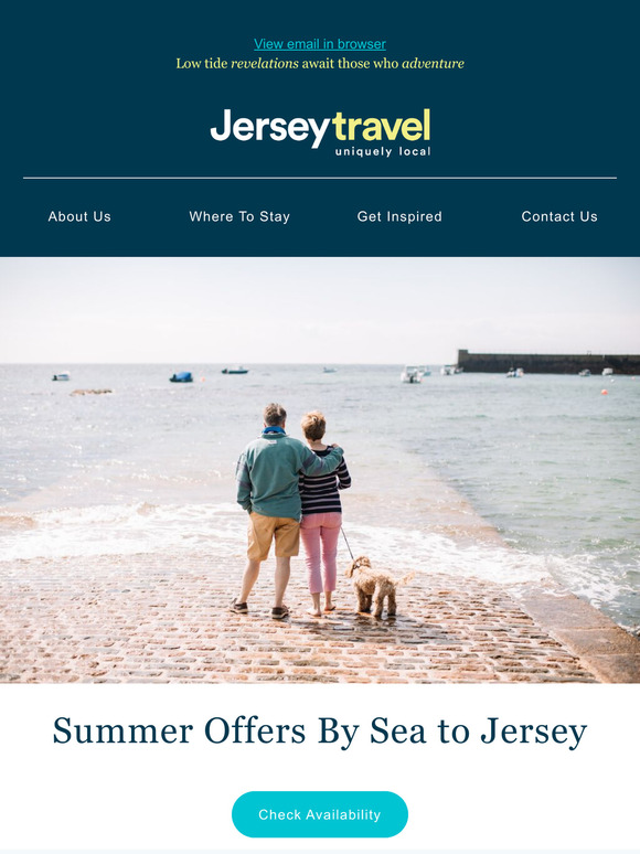 Summer Offers By Sea to Jersey 🌊