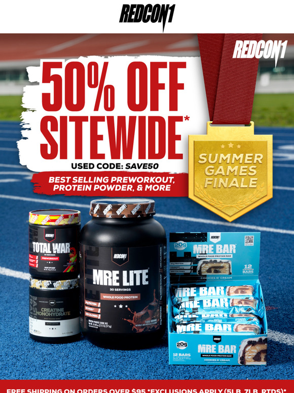 [2 HOURS LEFT]🚨 50% OFF Sitewide* + Free Shipping