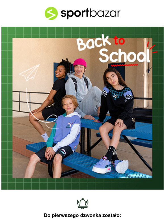Spakuj się do SZKOŁY: 🎒✓ 👕✓ 👟✓