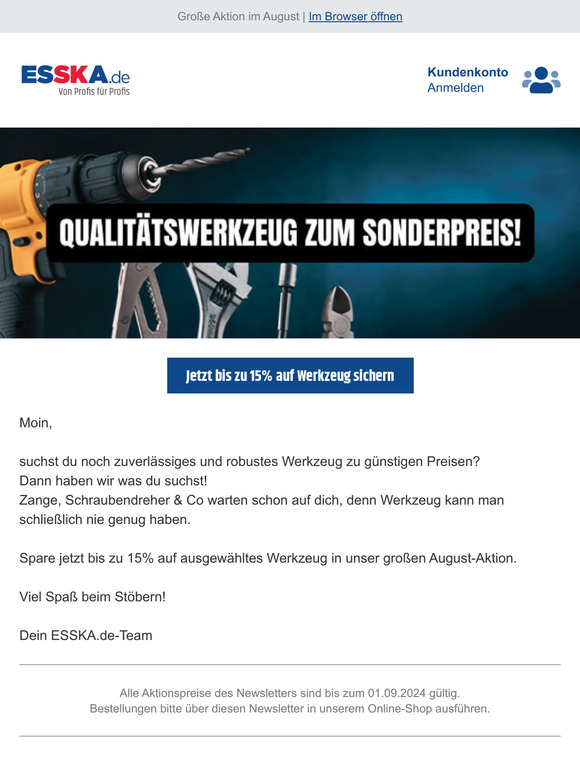 Qualitätswerkzeug zum Sonderpreis! 🔧🪛