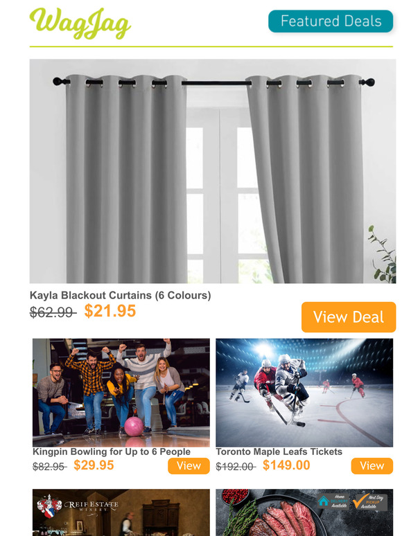$21.95 for Blackout Curtains 💤