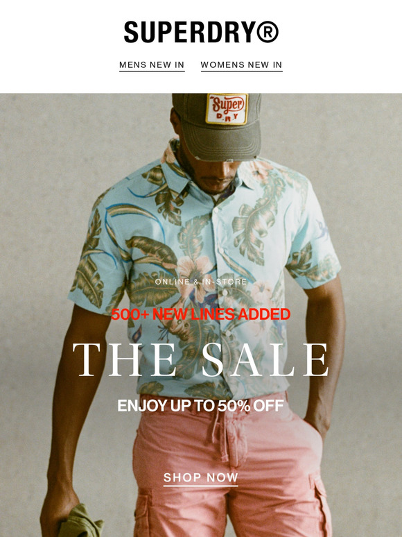 The Sale: Shop by Category