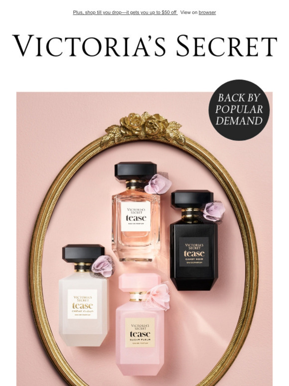 Victoria's Secret Email Newsletters: Shop Sales, Discounts, and Coupon ...