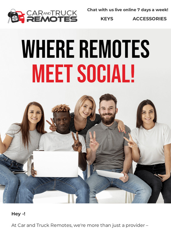 Driving Change on Social Media: Follow Car and Truck Remotes