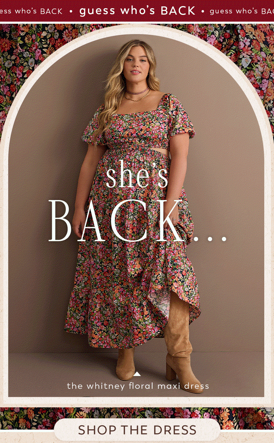 the whitney dress