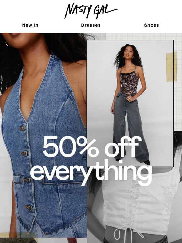 Nasty Gal Email Newsletters Shop Sales, Discounts, and Coupon Codes