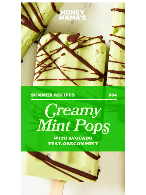Creamy Mint Pops 🥑🍦