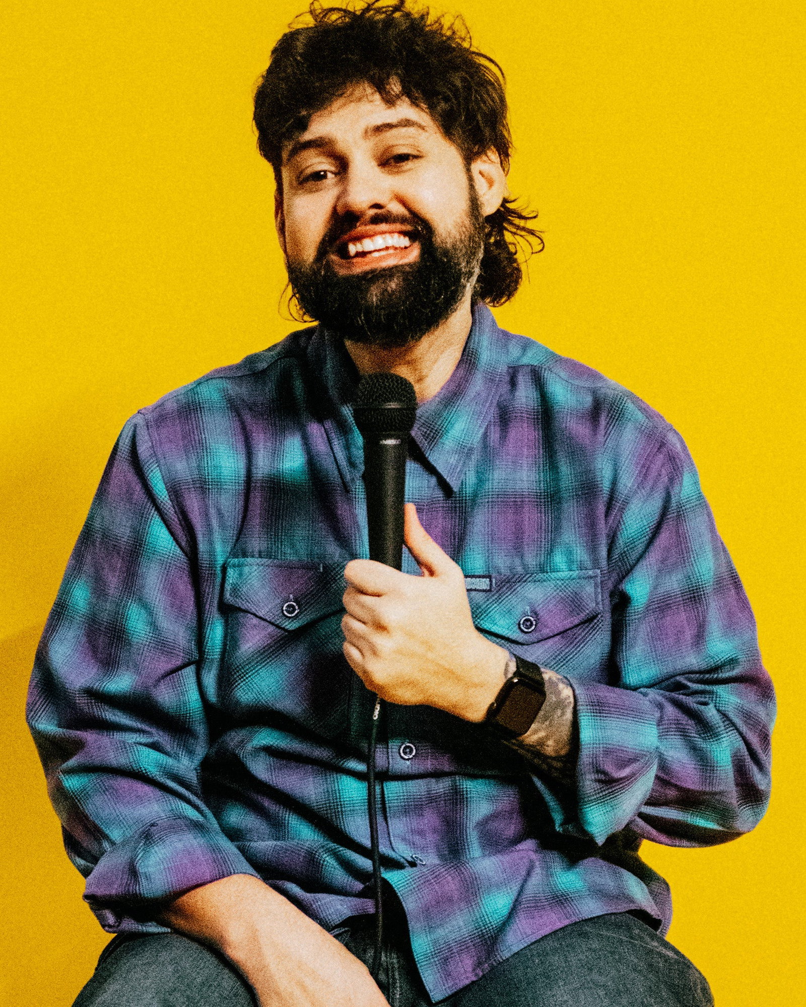 Image of Autism Awareness Flannel - AJ Wilkerson Captain Autism Collab