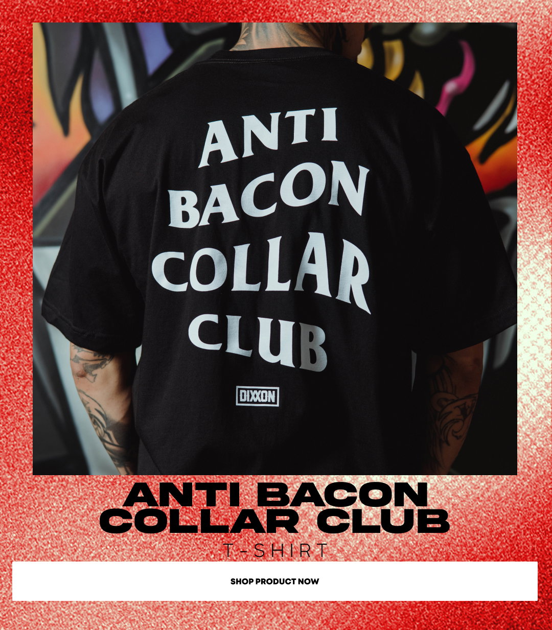 ANTI BACON COLLAR CLUB T-SHIRT