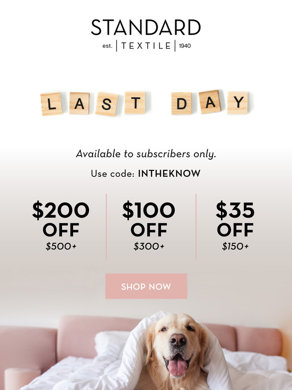 Your Exclusive Offer Ends at Midnight!