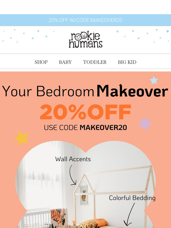 20% Sitewide - Bedroom Makeover Sale ✨