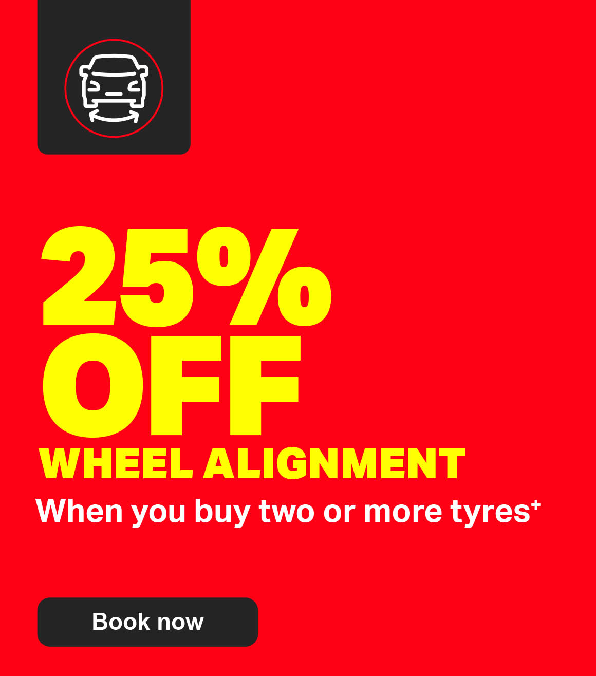 EXCLUSIVE WHEEL ALIGNMENT OFFER