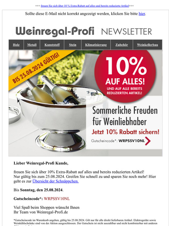 Sommerliche Freuden für Weinliebhaber!