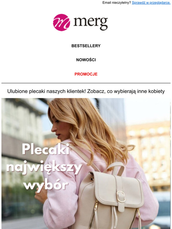 🔴 Plecaki, które skradły serca klientek!