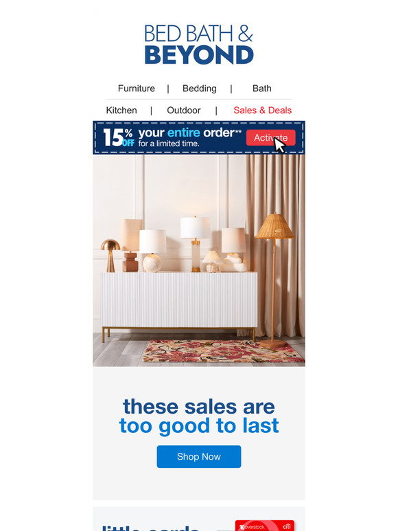 Bed Bath & Beyond: The Perfect Piece đ€ The Perfect Price | Milled