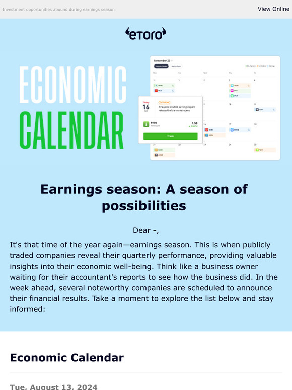 Make the most of this quarter’s Earnings Season