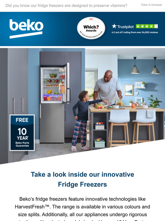 —, 🌟 discover our cutting-edge fridge freezers ❄️