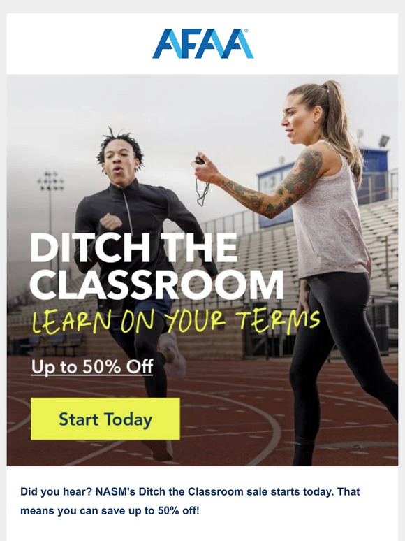 Ditch the Classroom, Expand Your Career.