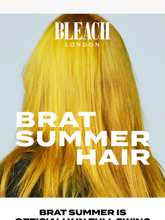Brat hair is calling – how to achieve neon green