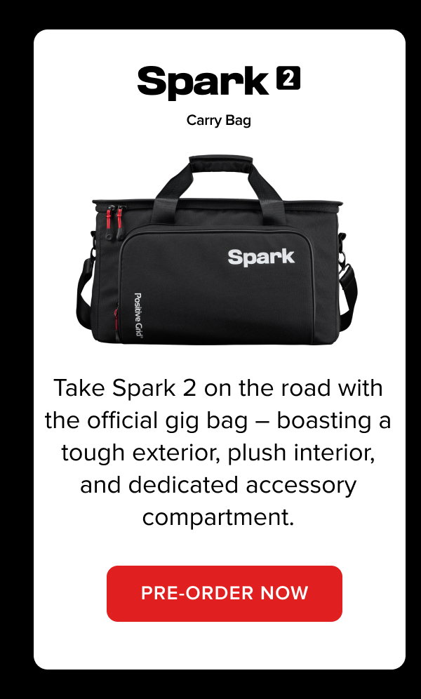 Positive Grid Spark 40 Traveller Gigbag – Tasche Für Den Spark 40 Gitarrenverstärker, Wasserabweisend
