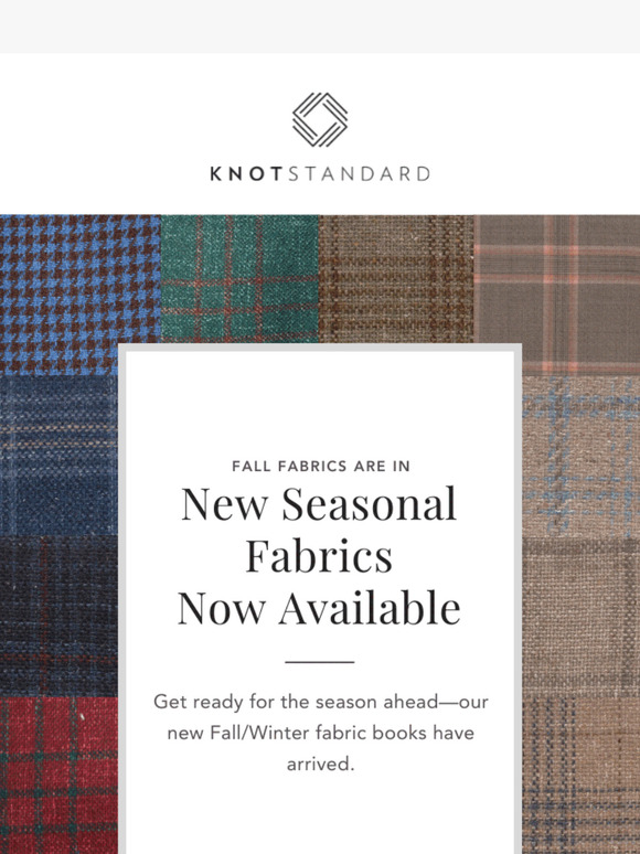 Fresh For Fall | New Season, New Fabrics