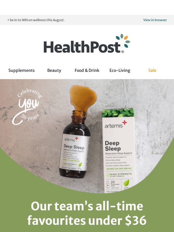 HealthPost: Hi, our team’s favourites under $36 💚 | Milled