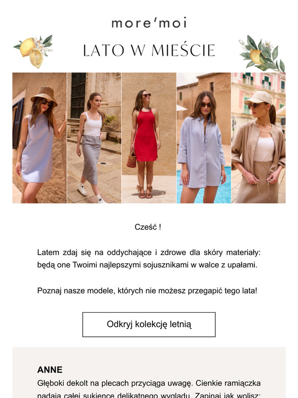 ☀️ TOP 4 produktów na lato w mieście☀️
