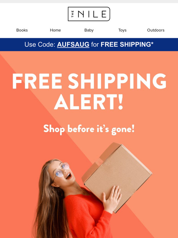 Free Shipping Alert! 📦🚨