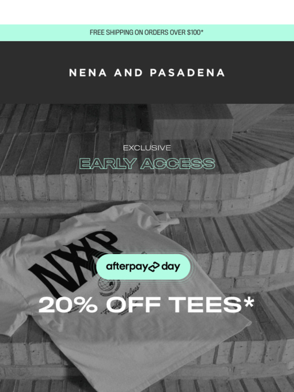 Early Access Unlocked | 20% OFF TEES 🔓