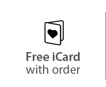 Free iCard with every order