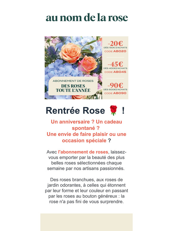 Profitez de notre offre d'abonnement pour la rentrée !