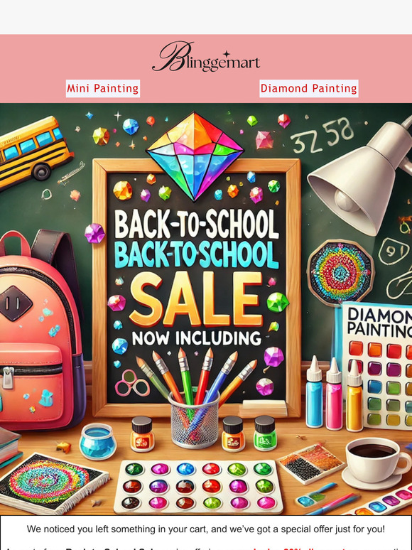 Grab your diamond painting kit now and enjoy an exclusive 20% off. Don’t miss out!