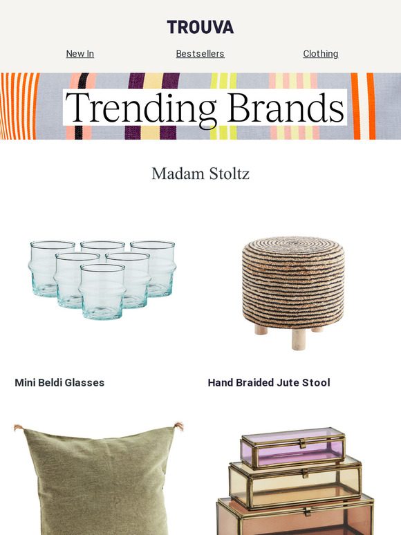 Trending Brands: Madam Stoltz, Baggu and HK Living