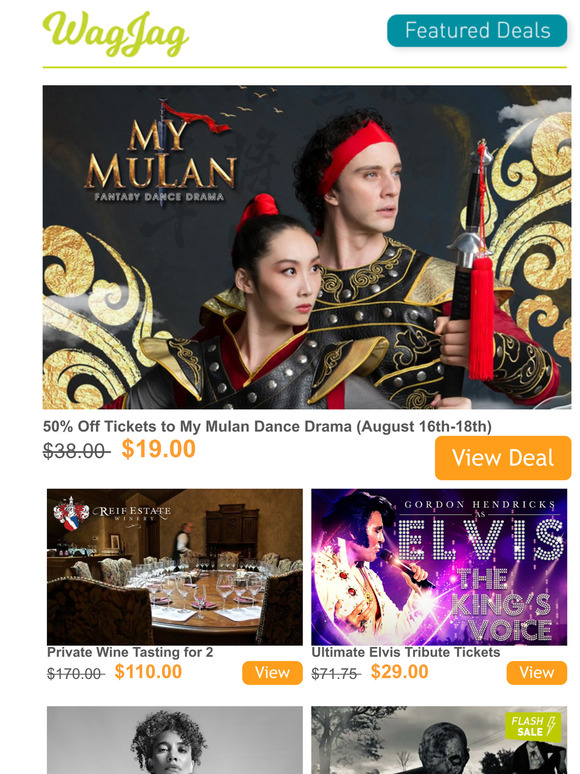 50% OFF Tickets to Mulan
