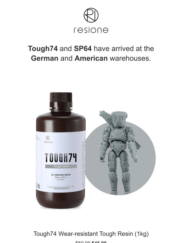 [NEW ARRIVALS]Tough74 and SP64 have arrived at the German and American warehouses.