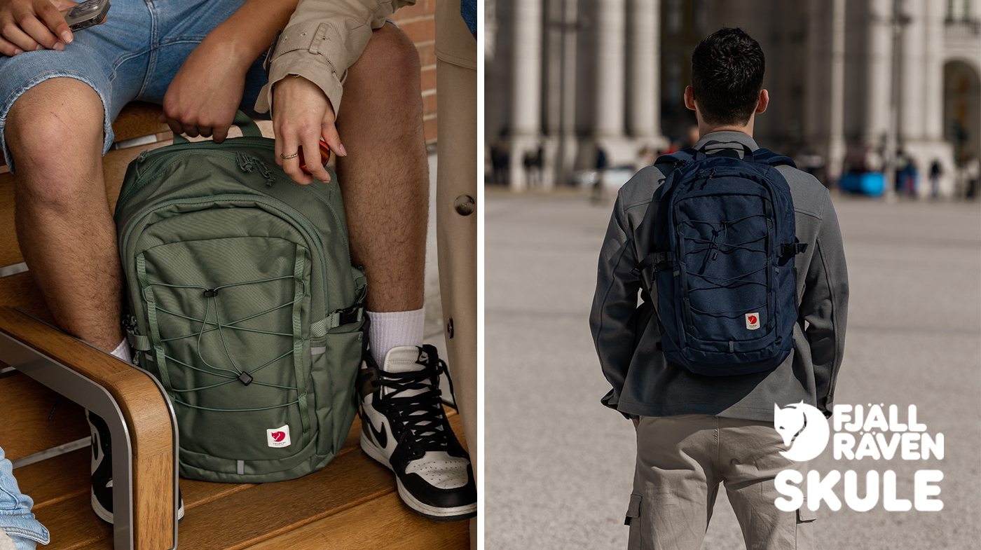 Get ready met de rugzakken van Rains & Fjallraven!