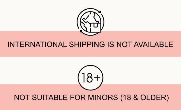 NOT SUITABLE FOR MINORS (18 & OLDER)