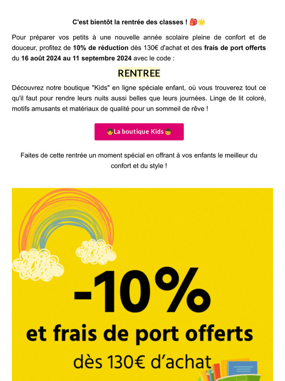 🎒C'est bientôt la rentrée !