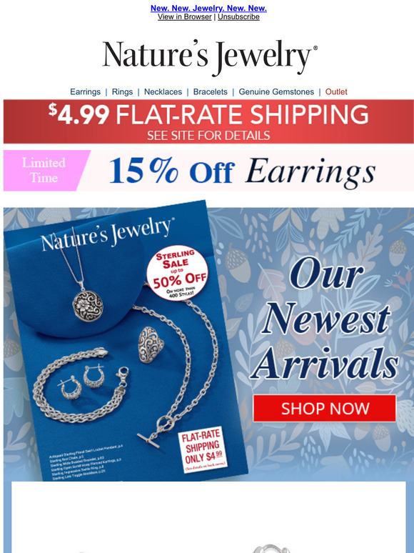 Nature's Jewelry New Fall Catalog View & Shop NOW! Milled