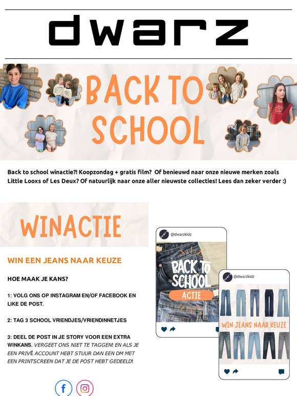 BACK TO SCHOOL WINACTIE/COLLECTIE💥