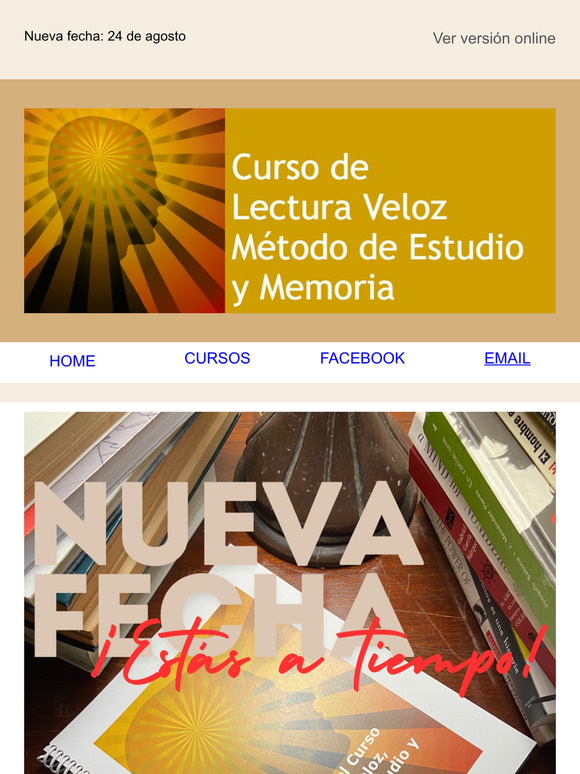 Nueva fecha: estás a tiempo para tomar el curso