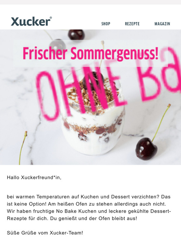 Coole Rezepte für heiße Tage 🌞