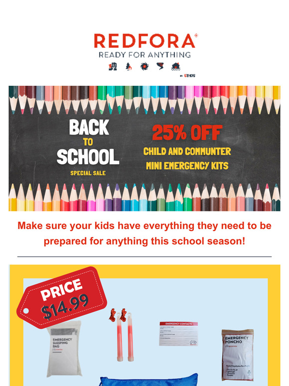 Back to School Sale - 25% OFF🎒