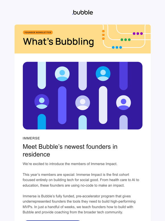 Bubble: Meet the no-code founders building for good | Milled