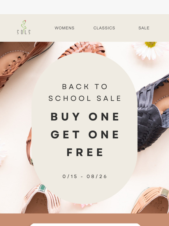 🎒Buy one, get one FREE! 🎒 Back to school Sale is NOW LIVE!