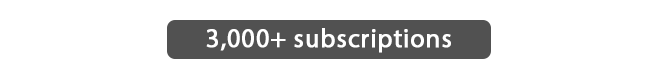 3,000+ subscriptions